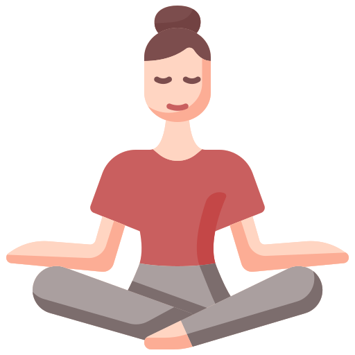 woman breathing