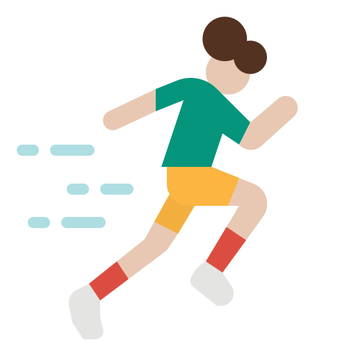man running