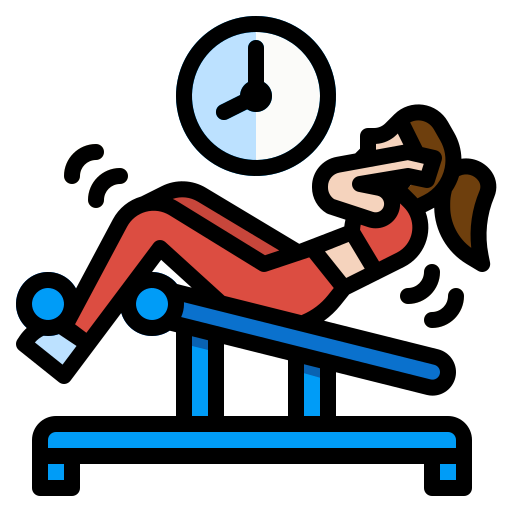 woman doing core exercise